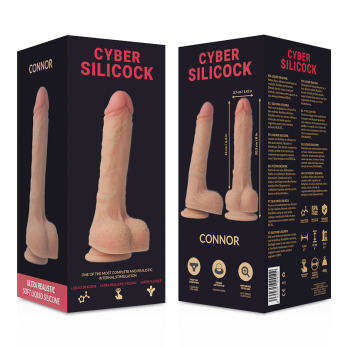 Cyber Silicock  Connor Ultra Realistic Soft Liquid Silicone  20.5Cm