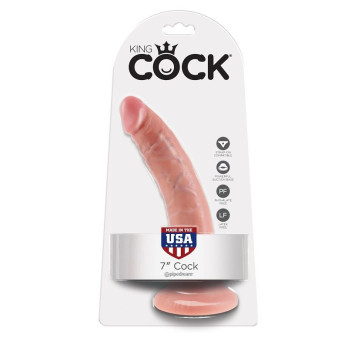 King Cock 7 Cock Flesh 17.8 Cm