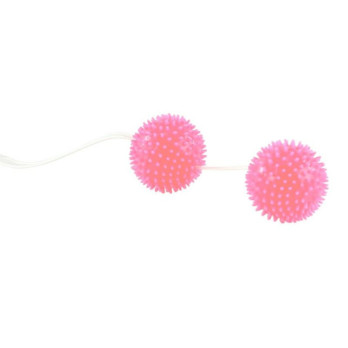 A Deeply Pleasure Spiky Balls Pink 3.6 Cm