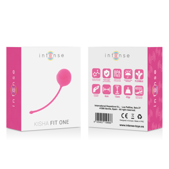 Intense  Kisha Fit One Silicone Kegel Hot Pink