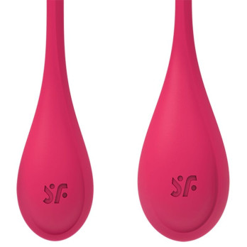 Satisfyer Yoni Power 1 Training Set - Red