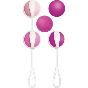 Gvibe - Set 5 Geisha Balls3 Sugar Pink