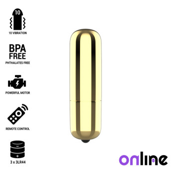 OnlineTrade- Mini Golden Vibrating Bullet