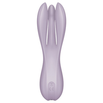 Satisfyer Threesome 2 Vibrator - Violet