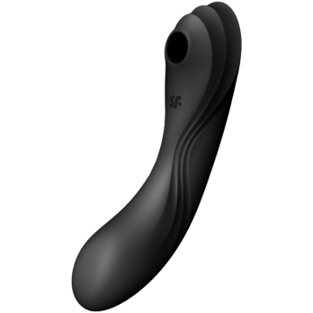 Satisfyer Curvy Trinity 4 Air Pulse Vibrator - Black