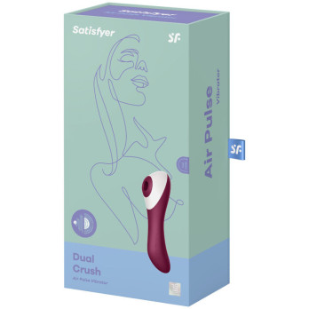 Satisfyer Dual Crush Air Pulse Vibrator