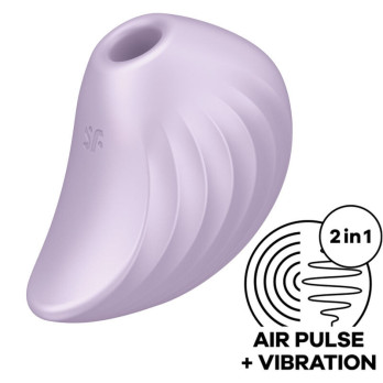 Satisfyer Pearl Diver Air Pulse Stimulator  Vibrator - Violet