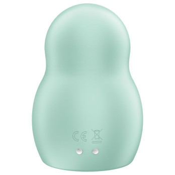 Satisfyer Pro To Go 1 Double Air Pulse Stimulator  Vibrator - Green