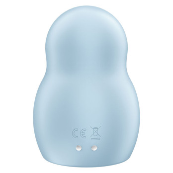 Satisfyer Pro To Go 1 Double Air Pulse Stimulator  Vibrator - Blue