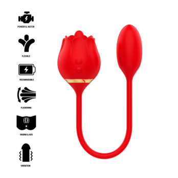 Mia™ - Vienna Double Pleasure Licking + Vibrating Egg