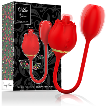 Mia™ - Vienna Double Pleasure Licking + Vibrating Egg