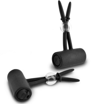 Fetish Fantasy Vibrating Silicone Nipple Lassons