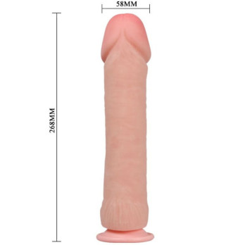 The Big Penis Realistic Dildo Flesh 26 Cm