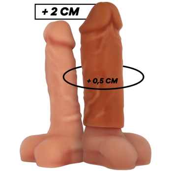 VirilxlTrade - Liquid Silicone V3 Brown Penis Extension