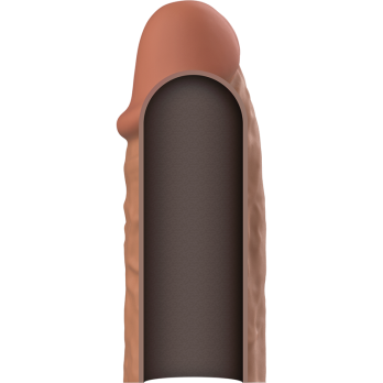 VirilxlTrade - Liquid Silicone V3 Brown Penis Extension