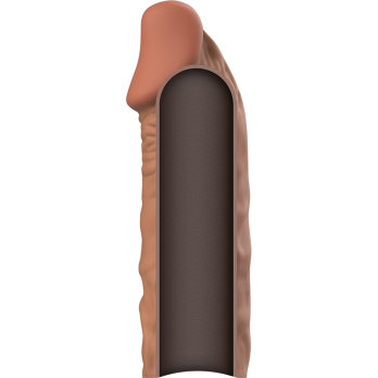 VirilxlTrade - Liquid Silicone V5 Brown Penis Extension