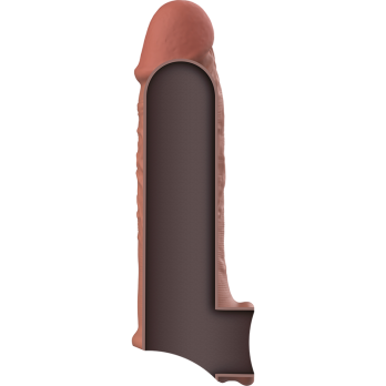 VirilxlTrade - Liquid Silicone V9 Brown Penis Extension