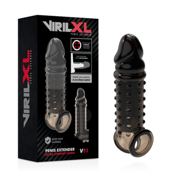 VirilxlTrade - Penis Extension And Sheath V11 Black