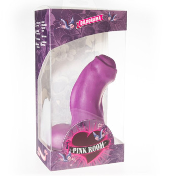 Pink Room Nestor Realistic Dildo Purple  16.5 Cm