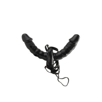 Fetish Fantasy Vibrating Double Delight Strap-On.