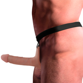 Intense - Hollow Strap-On Silicone Extender 16 X 3.5 Cm