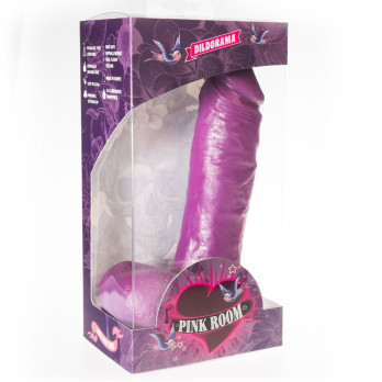 Pink Room Anton Realistic Dildo Purple 21.5 Cm