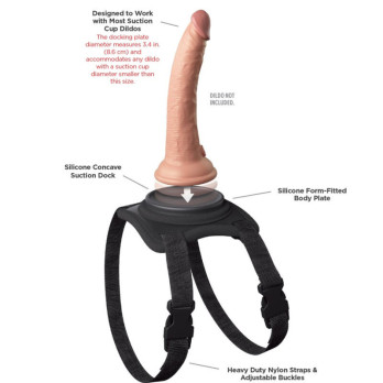 Pipedream - Body Dock Lap Strap Harness