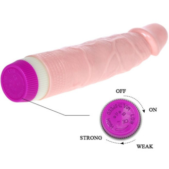 Realistic Vibrator For Beginners Flesh 21.5 Cm