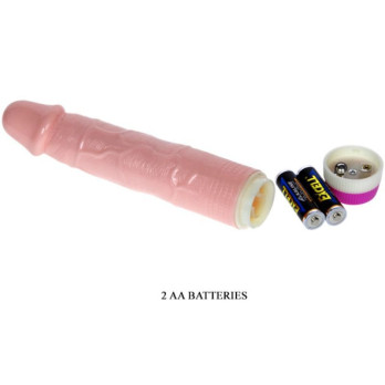 Realistic Vibrator For Beginners Flesh 21.5 Cm