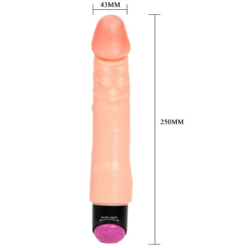 Realistic And Flexible Vibrator 25 Cm