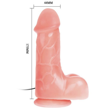 Barbara Realistic Vibrator Flesh 22 Cm