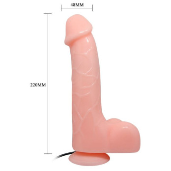 Barbara Realistic Vibrator Flesh 22 Cm