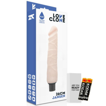 Loveclone Jansen  Self Lubrication Dong Flesh 26Cm