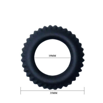 Baile Titan Cockring Black 1.9Cm