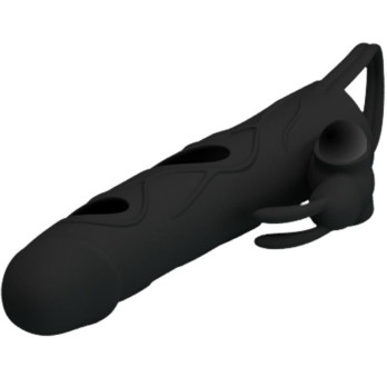 Pretty Love Vibrating Silicone Sleeve 14 Cm 1.0