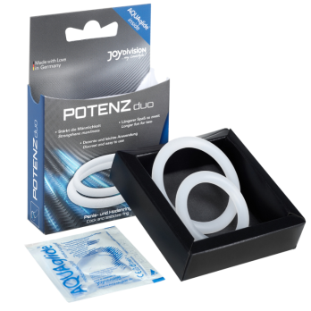 Potenz Duo White Rings - M