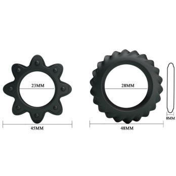 Kit Silicone Rings Flowering