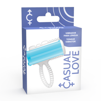 Casual Love™- Casual Ring Tongue Vibrating Blue