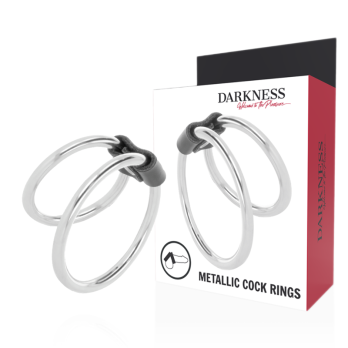 DarknessTrade - Double Metal Penis Ring