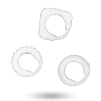 Addicted Toys  C-Ring Set Clear