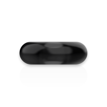 PoweringTrade - Super Flexible And Resistant Penis Ring 3.5Cm Black