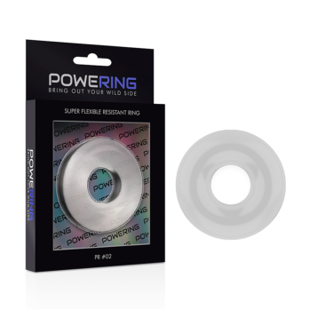 PoweringTrade - Super Flexible And Resistant Penis Ring 4.5Cm Clear