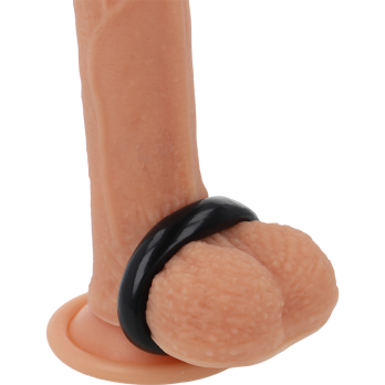 PoweringTrade - Super Flexible And Resistant Penis Ring 3.8Cm Pr04 Black