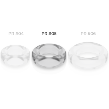 PoweringTrade- Super Flexible And Resistant Penis Ring 4.8Cm Pr05 Clear