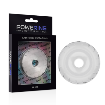 PoweringTrade - Super Flexible And Resistant Penis Ring 5Cm Pr08 Clear