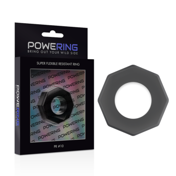 PoweringTrade - Super Flexible And Resistant Penis Ring 5Cm Pr10 Black