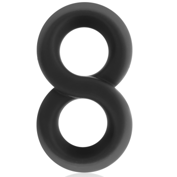 PoweringTrade - Super Flexible And Resistant Penis And Testicle Ring Pr12 Black