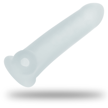 Ohmama Silicone Penis And Testibles Sleeve - Small