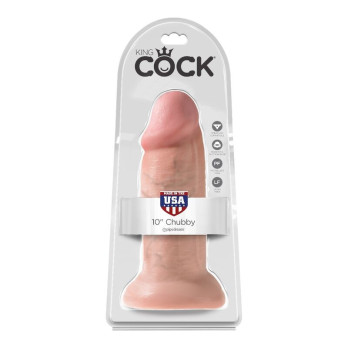 King Cock Realistic Dildo Chubby 25.4 Cm