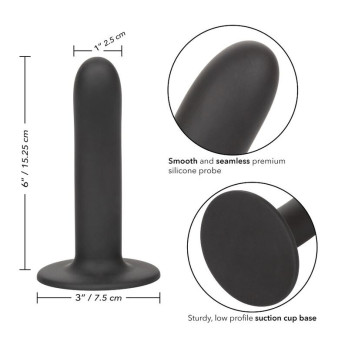 Calex Boundless Dildo 15.25 Cm Harness Compatible - Smooth